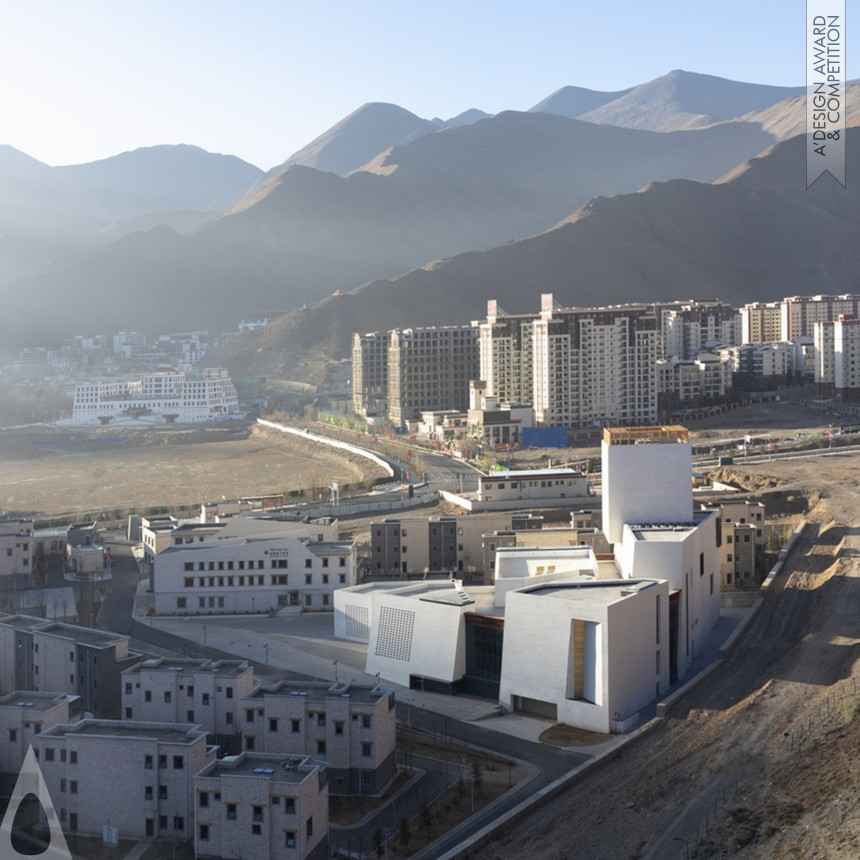 Silver Architecture, Building and Structure Design Award Winner 2024 Tibetan Thangka Art Museum 