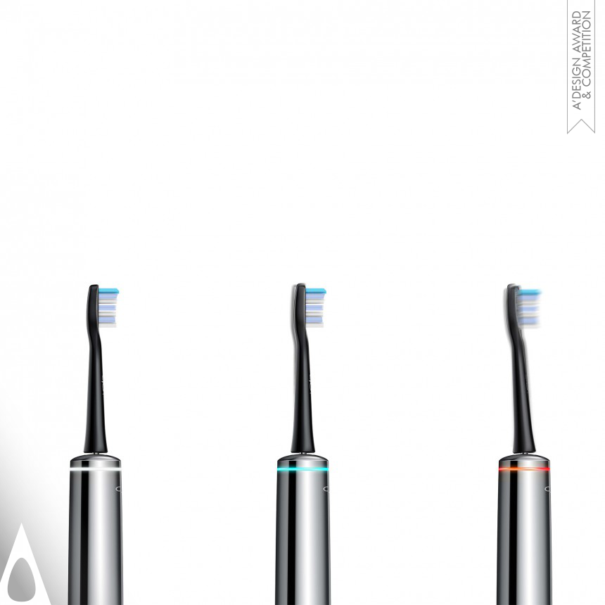 Bronze Beauty, Personal Care and Cosmetic Products Design Award Winner 2024 Cjoy Isense Smart Electric Toothbrush 