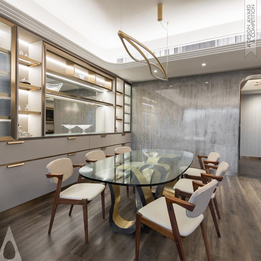Iron Interior Space and Exhibition Design Award Winner 2024 Marina South Residential Flat 