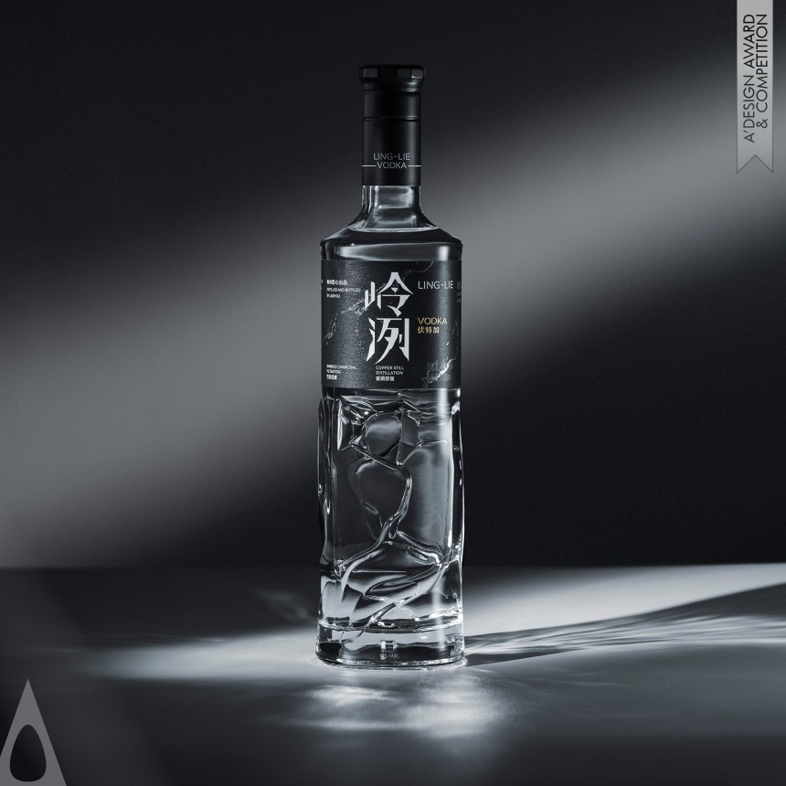 Laizhou Distillery's Ling Lie Vodka Packaging