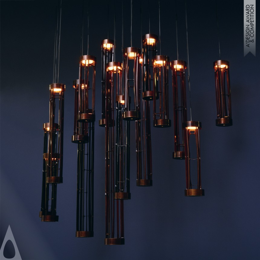 Radiance of Nature with Urushi - Silver Lighting Products and Fixtures Design Award Winner