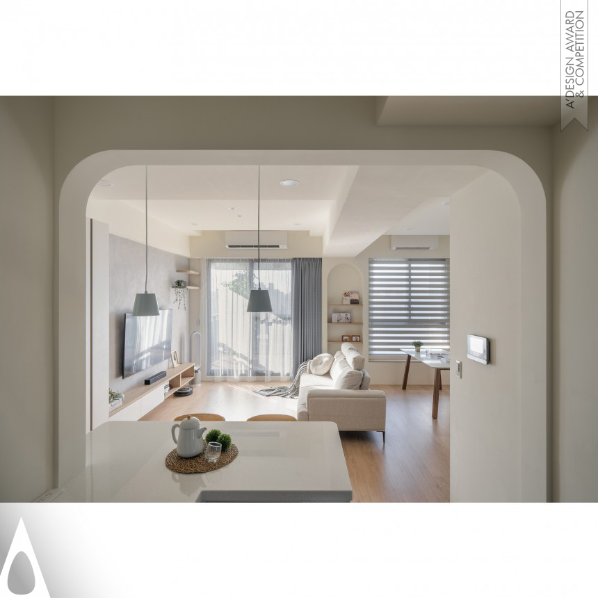 Iron Interior Space and Exhibition Design Award Winner 2024 Warmth Residential Apartment 