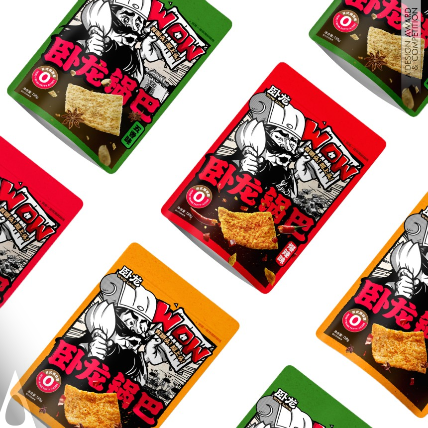 Xiao Ma Song Strategic Consulting's Wow Long Rice Crust Snack Packaging