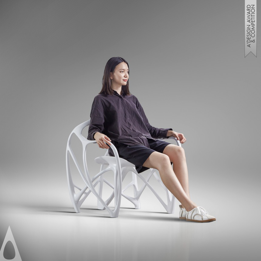Silver Furniture Design Award Winner 2024 Spidique Chair 