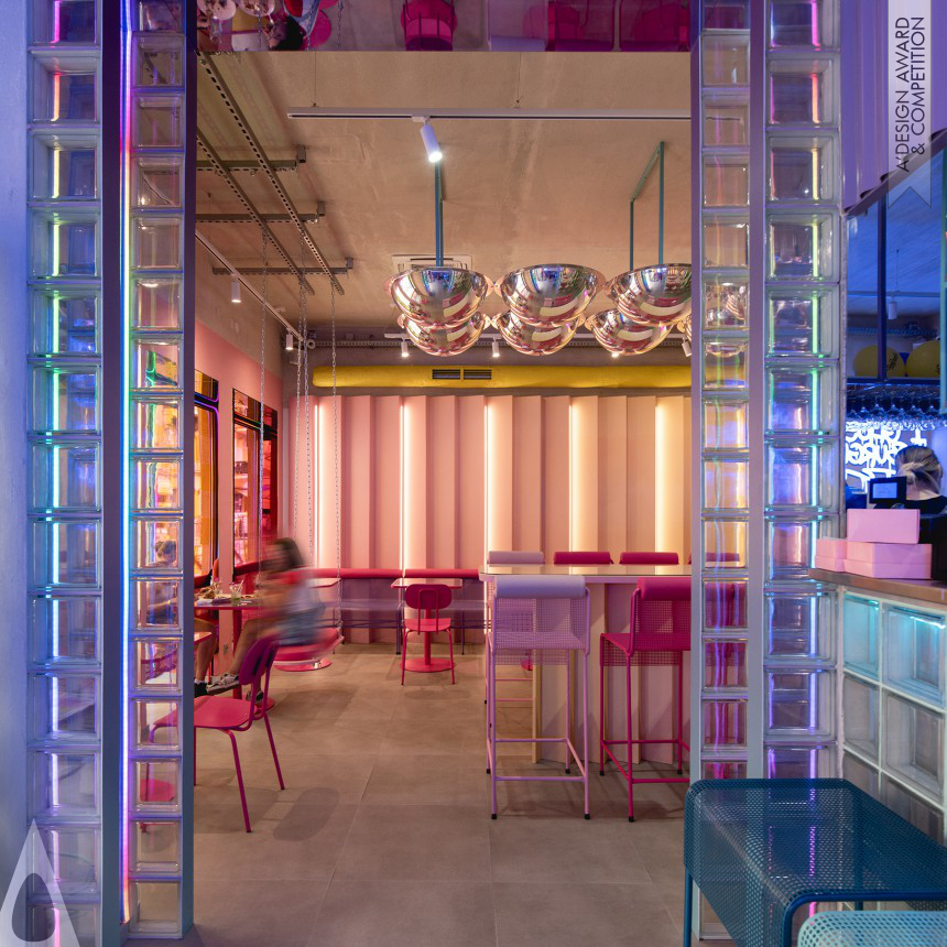 Bronze Interior Space and Exhibition Design Award Winner 2024 FoodX Poznan Restaurant 