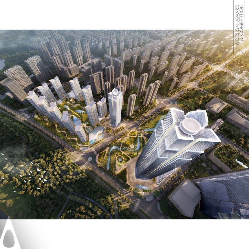 Jinbianruixiang Highrise - Silver Architecture, Building and Structure Design Award Winner