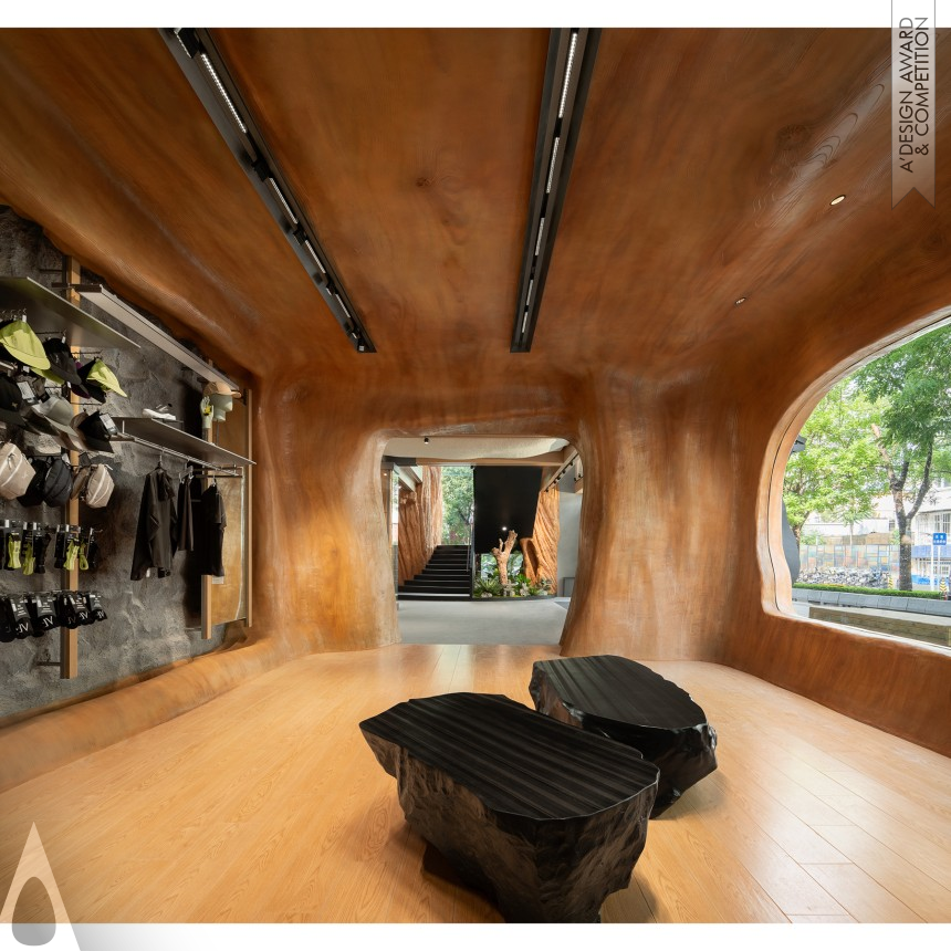 Arcteryx Sanlitun - Golden Interior Space and Exhibition Design Award Winner