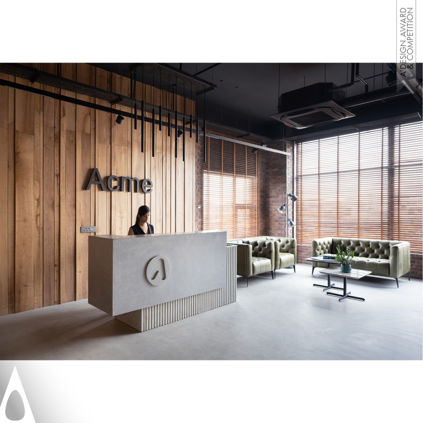 Bronze Interior Space and Exhibition Design Award Winner 2024 Contemporary Workspace Office 