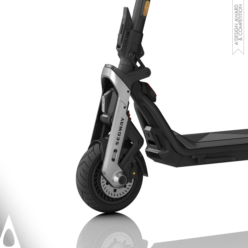 Silver Scooter Design Award Winner 2024 Segway ST Electric Kickscooter 