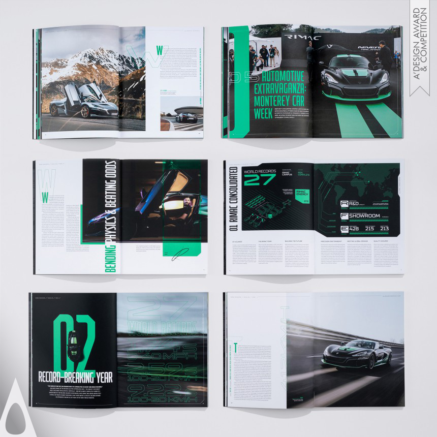 Rimac Magazine Issue 03 - Silver Print and Published Media Design Award Winner
