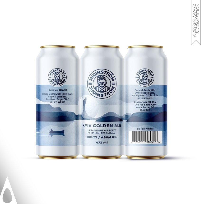 Iron Packaging Design Award Winner 2024 Judinstrom Beer Packaging 