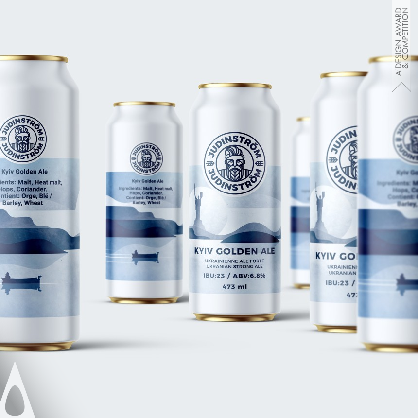 Judinstrom Beer designed by Olha Takhtarova