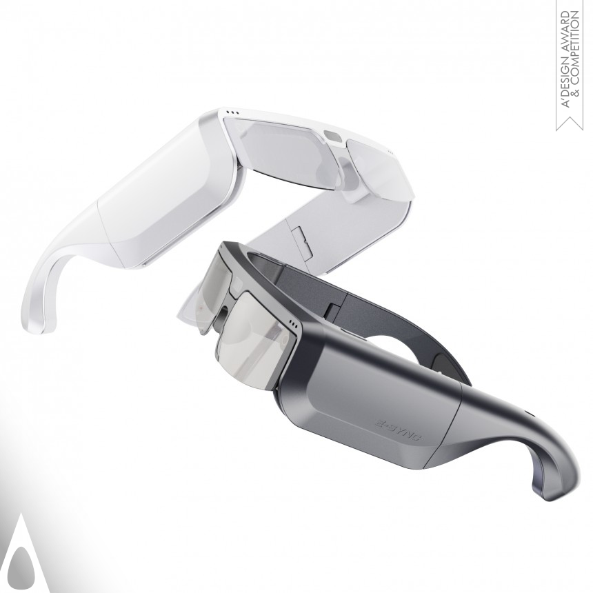 Iron Wearable Technologies Design Award Winner 2024 Esync AR Glasses 