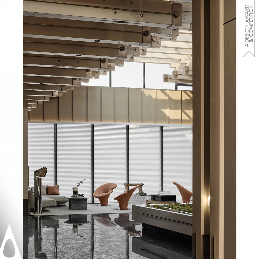 Silver Interior Space and Exhibition Design Award Winner 2024 Bluetown Wuxi Guixiangli Sales Center 