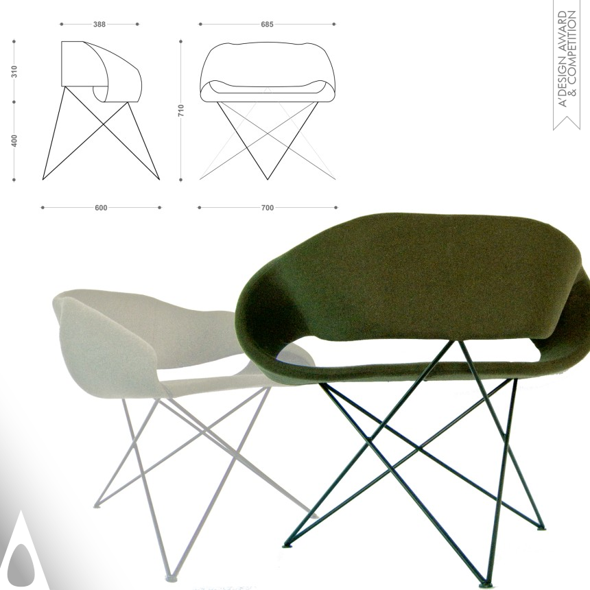 The Seating Construction - Iron Furniture Design Award Winner