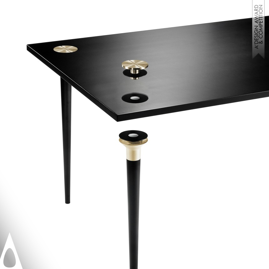 Iron Furniture Design Award Winner 2011 Screwtop Table Table 