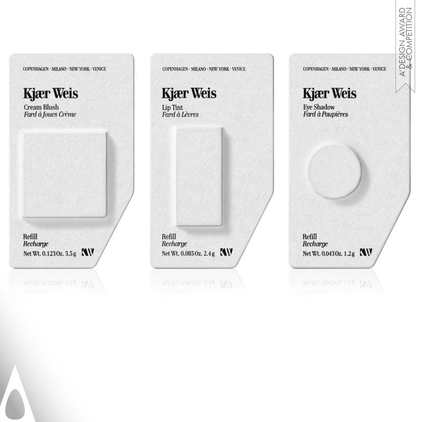 Kjaer Weis - Golden Packaging Design Award Winner