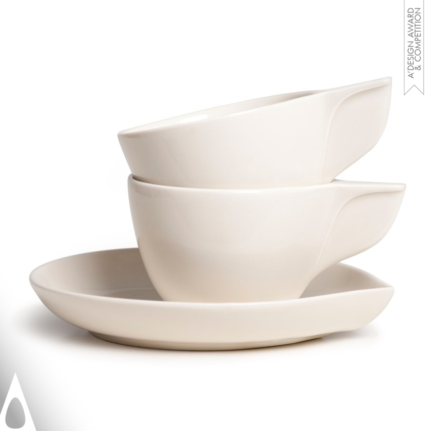 Etienne Carignan's Cappuccino set Porcelain cup and saucer