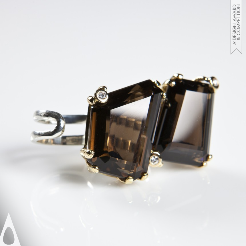 Asymmetrics + Diamonds - Golden Jewelry Design Award Winner