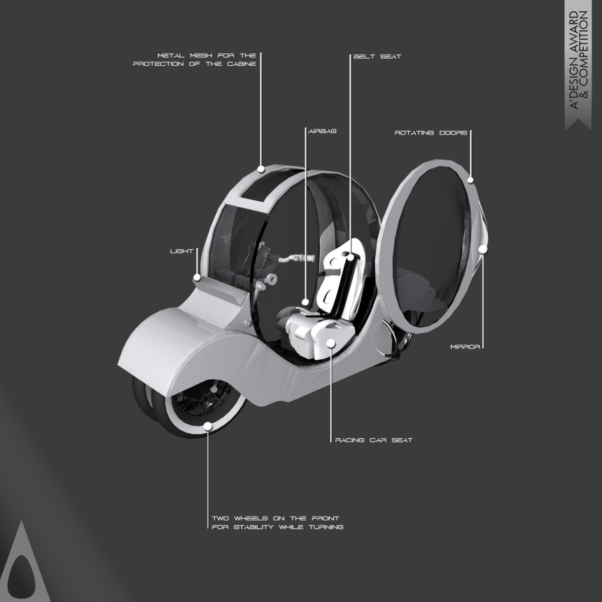 Motor Capsule designed by Athanasia Leivaditou