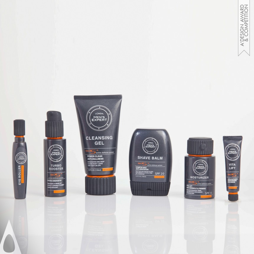 Eunice Young Tak LOREAL MEN'S EXPERT skincare series