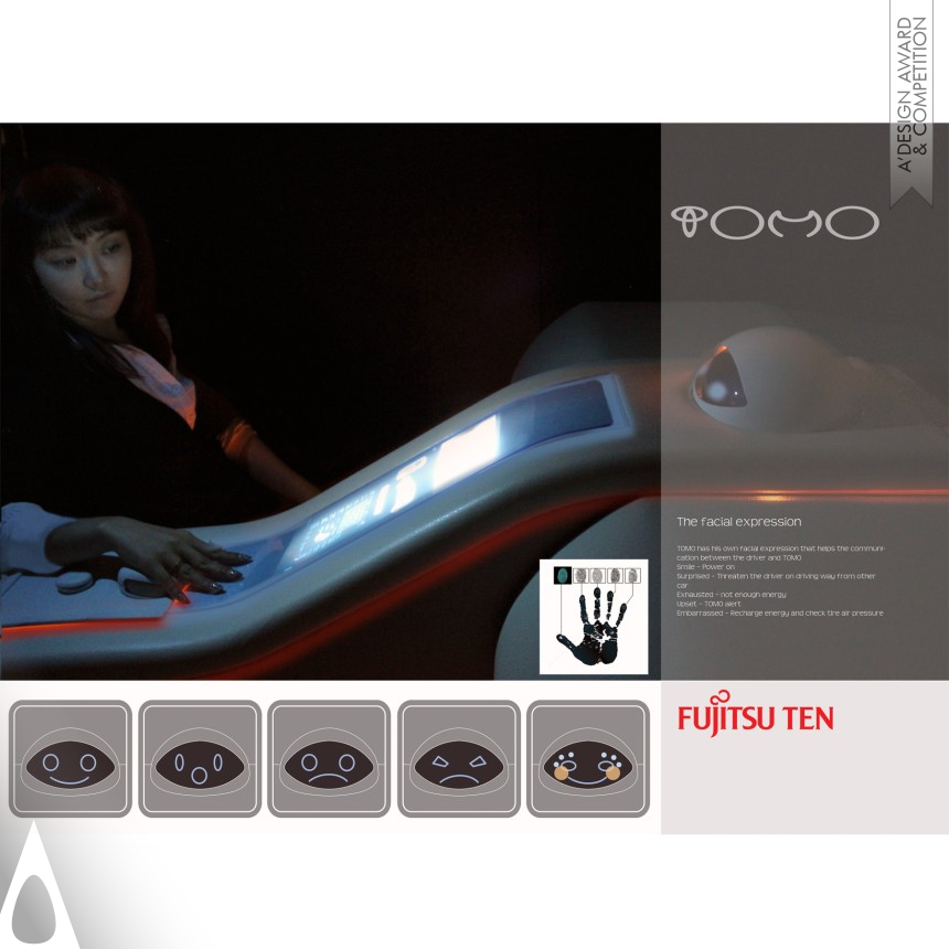 TOMO branding & interface design - Golden Interface, Interaction and User Experience Design Award Winner