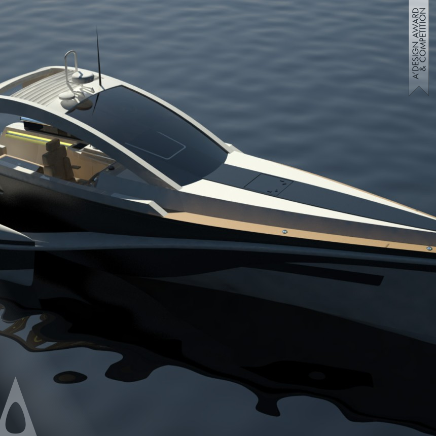 Golden Yacht and Marine Vessels Design Award Winner 2012 Ni Ji Jing 11.5m Sports Trimaran Yacht 