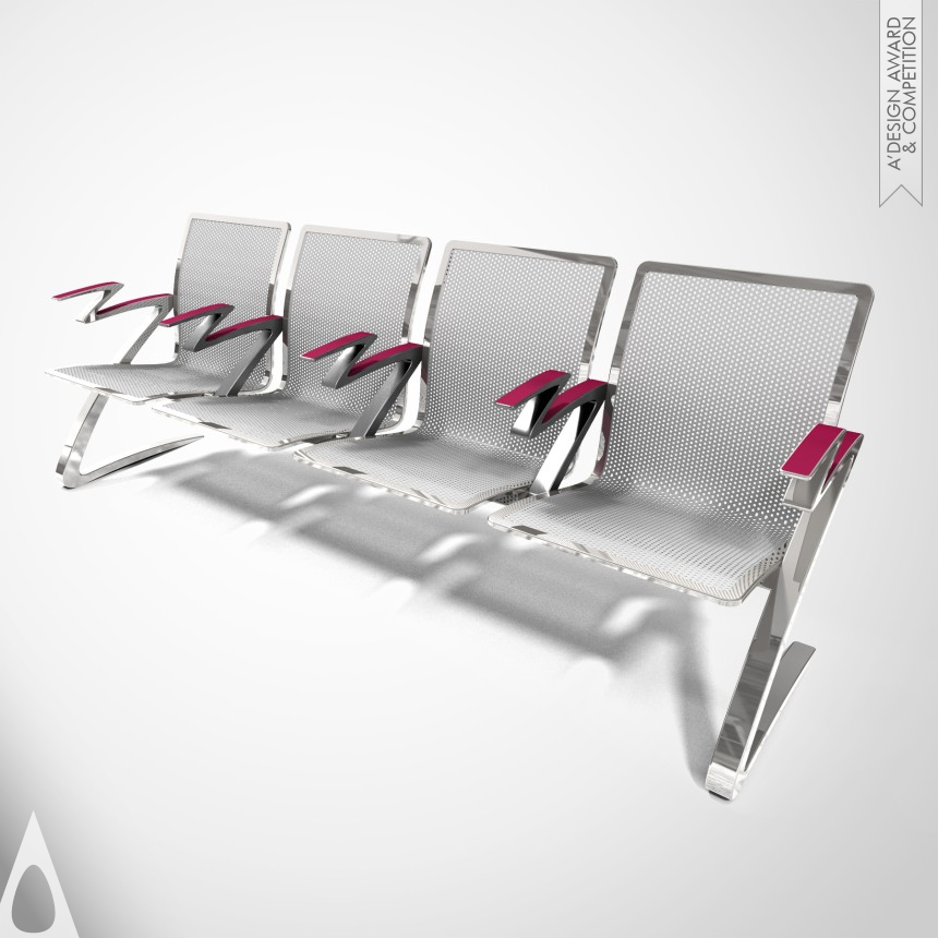 Paperclip Armrest - Silver Idea and Conceptual Design Award Winner