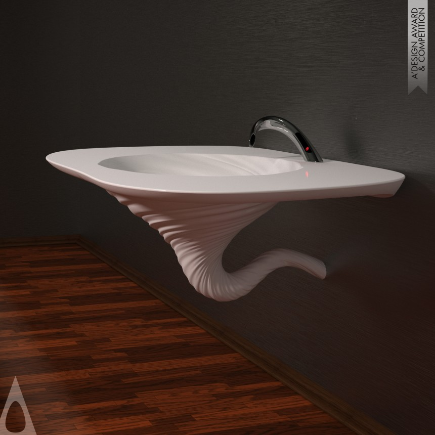 Deniz Karasahin Washbasin and a complementary tap 