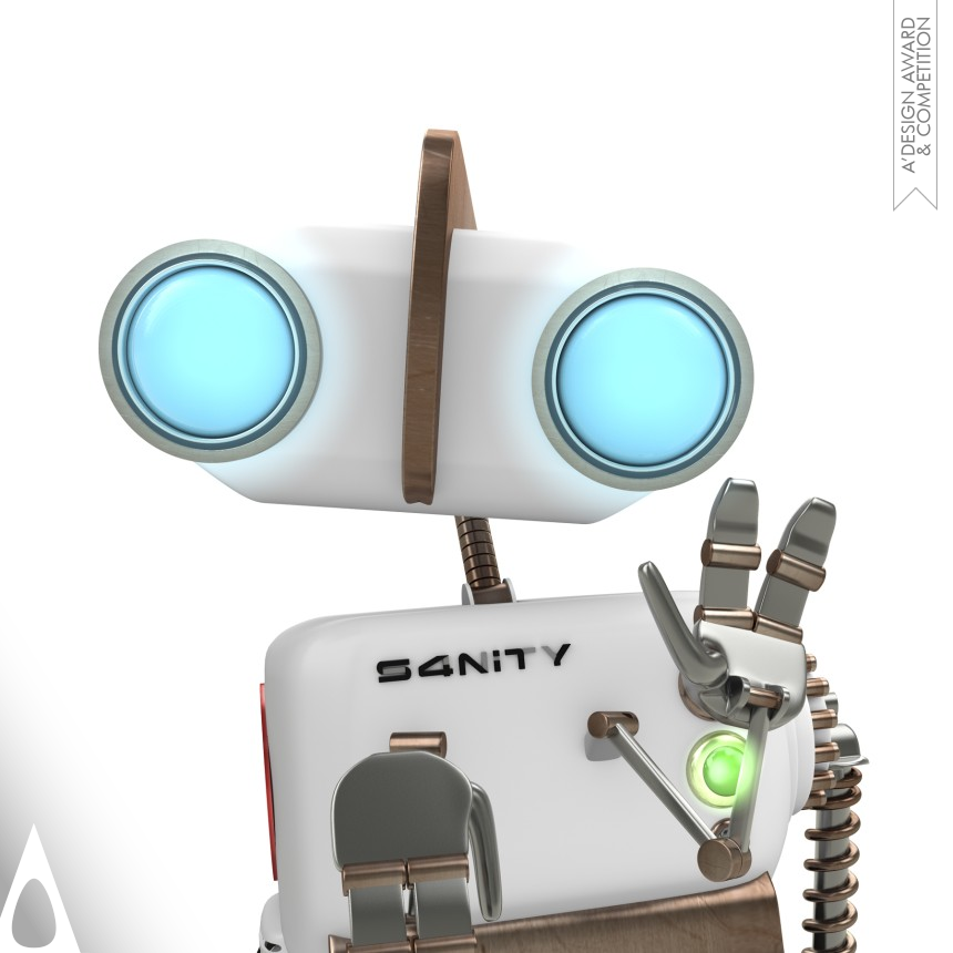 Creativitea Design Studio's S4nity S4 ident Brand Identity 