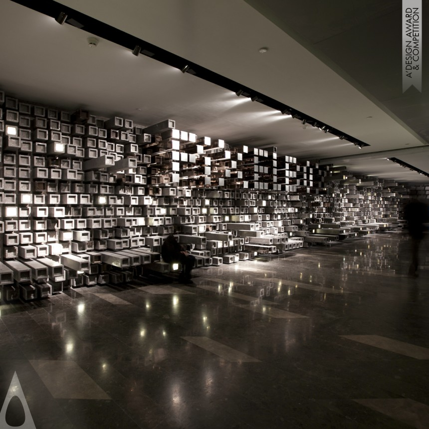 Wuhan Pixel Box Cinema - Platinum Interior Space and Exhibition Design Award Winner