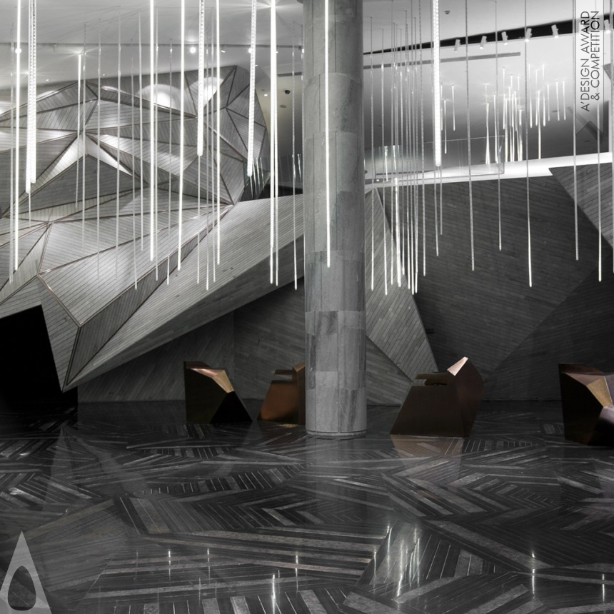 Chongqing Mountain and City Sales Office - Golden Interior Space and Exhibition Design Award Winner