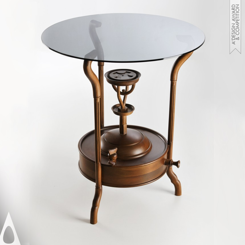 Iron Furniture Design Award Winner 2012  Baboor Dawar Line Table 