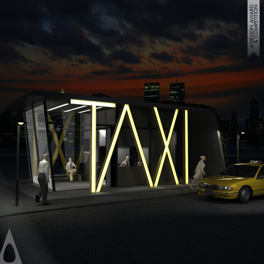 Golden Architecture, Building and Structure Design Award Winner 2012 Taxi Taxi Station 