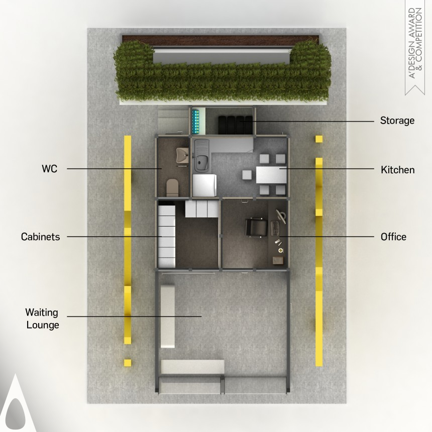 Taxi - Golden Architecture, Building and Structure Design Award Winner