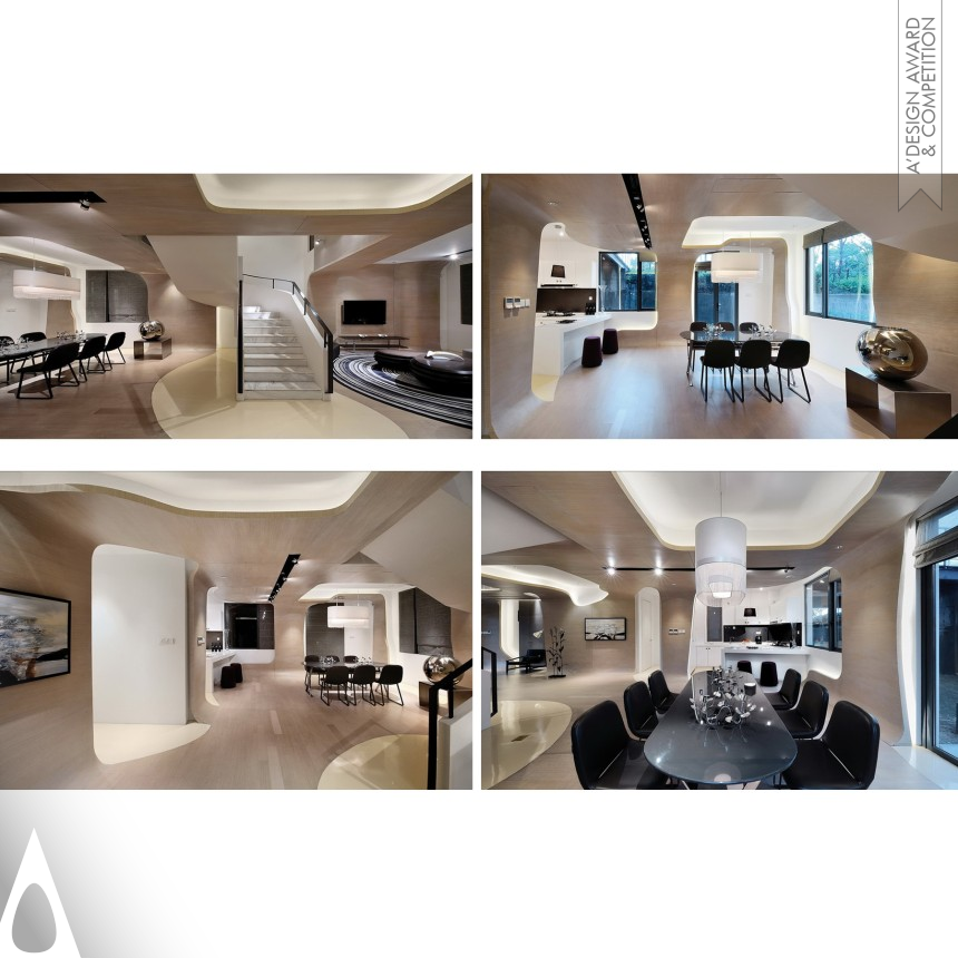 Silver Interior Space and Exhibition Design Award Winner 2013 The Liquid Space Residence 