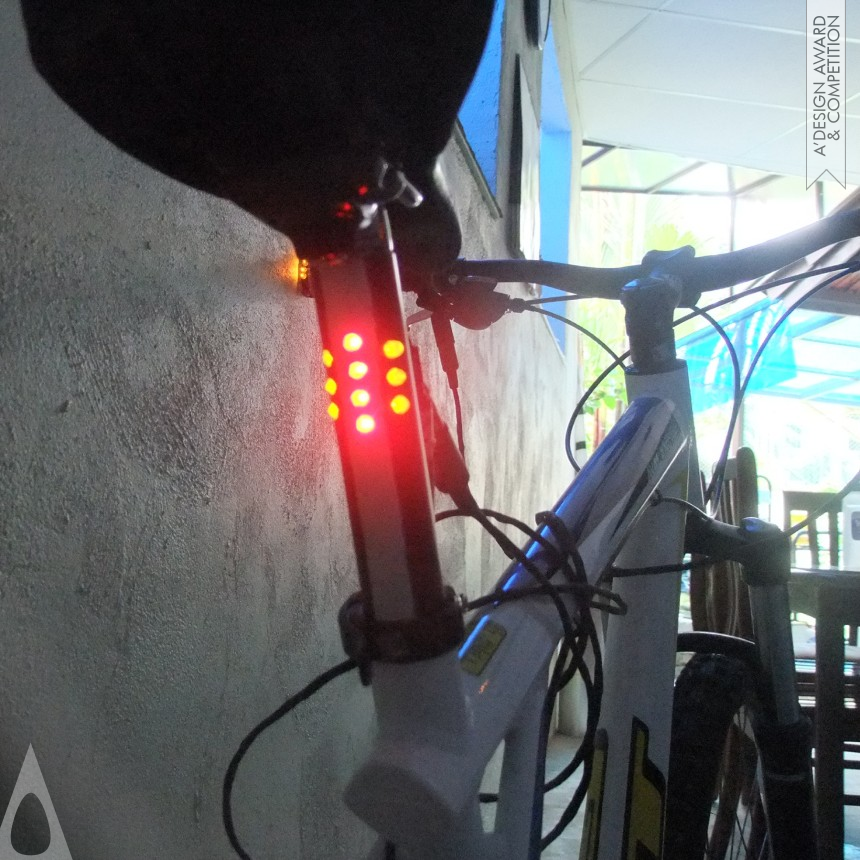 Iron Idea and Conceptual Design Award Winner 2013 Reggal Originals Bicycle Signalling System 