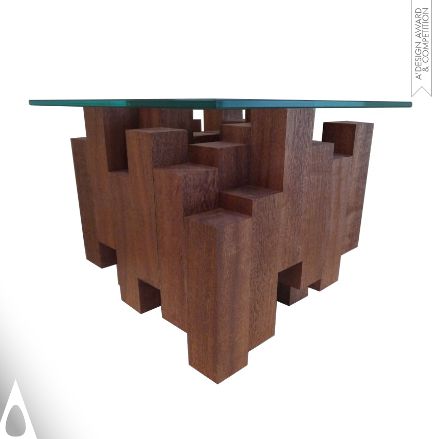 Iron Furniture Design Award Winner 2013 Geometry Sudoku Coffee Table 