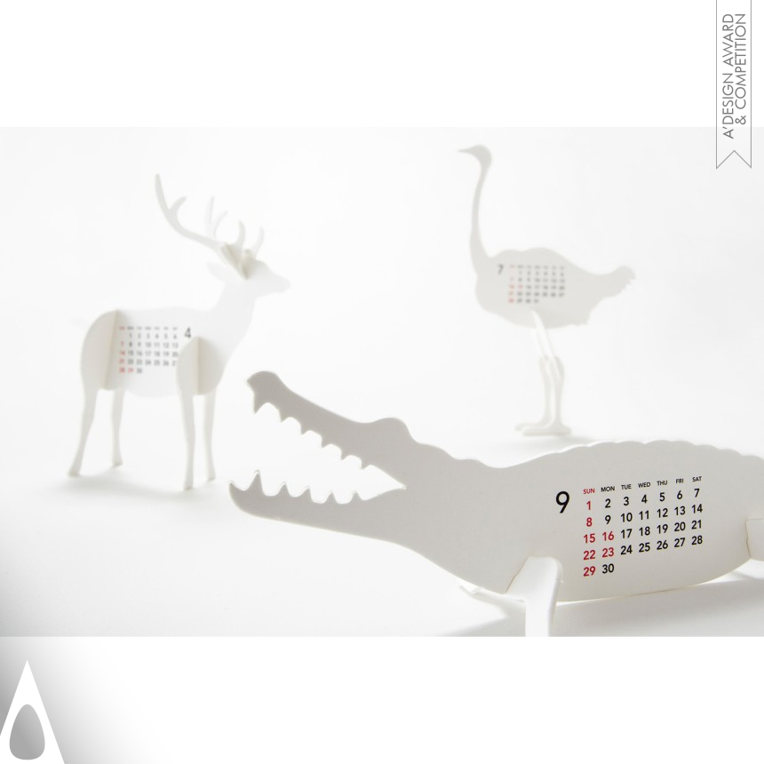 calendar 2013 “ZOO” - Golden Graphics, Illustration and Visual Communication Design Award Winner