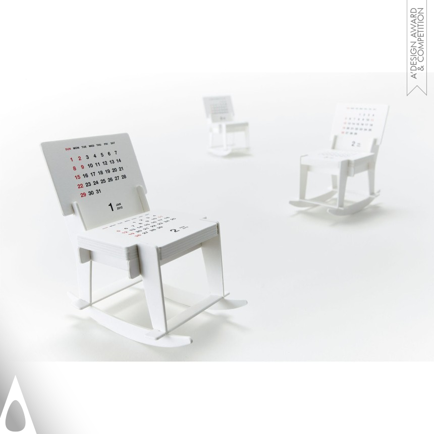 Calendar 2013 “Rocking Chair” designed by Katsumi Tamura