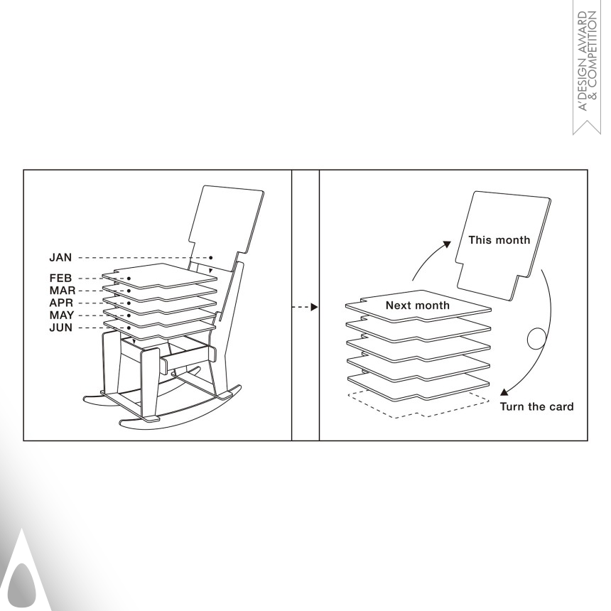 Calendar 2013 “Rocking Chair” - Platinum Graphics, Illustration and Visual Communication Design Award Winner