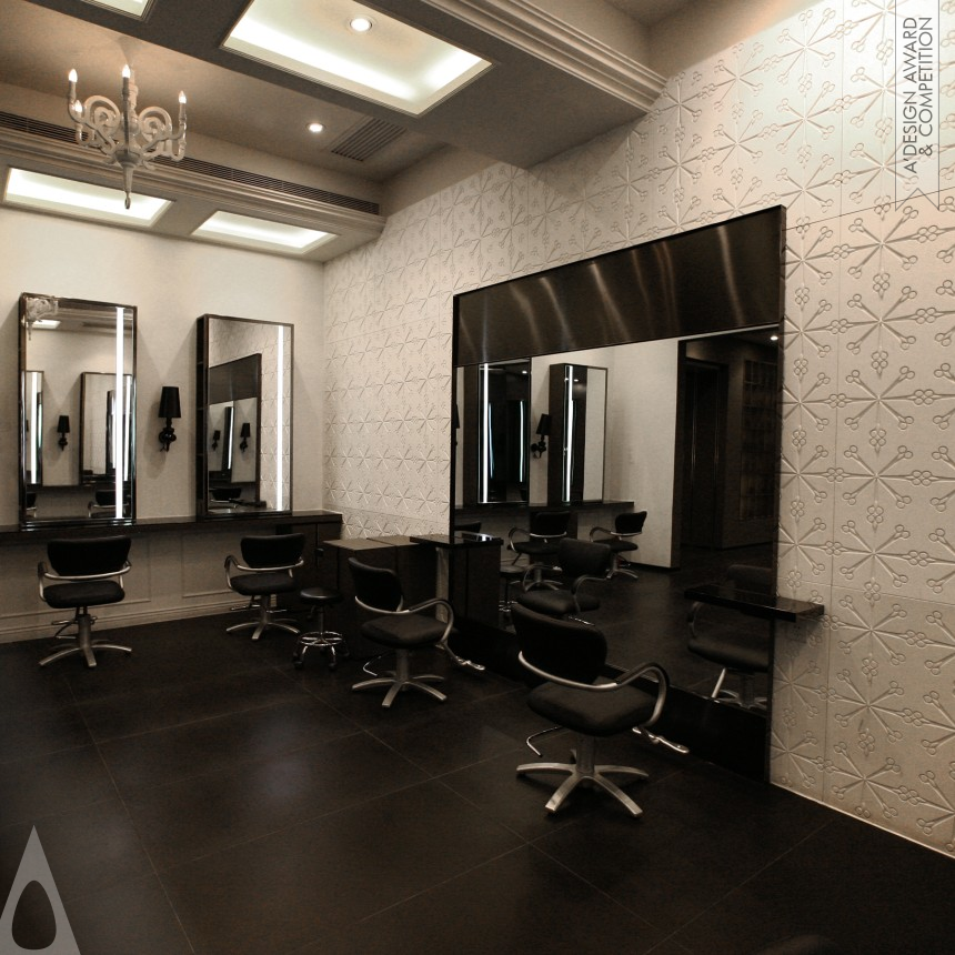 Silver Interior Space and Exhibition Design Award Winner 2013 UM Salon Beauty Hair Salon 