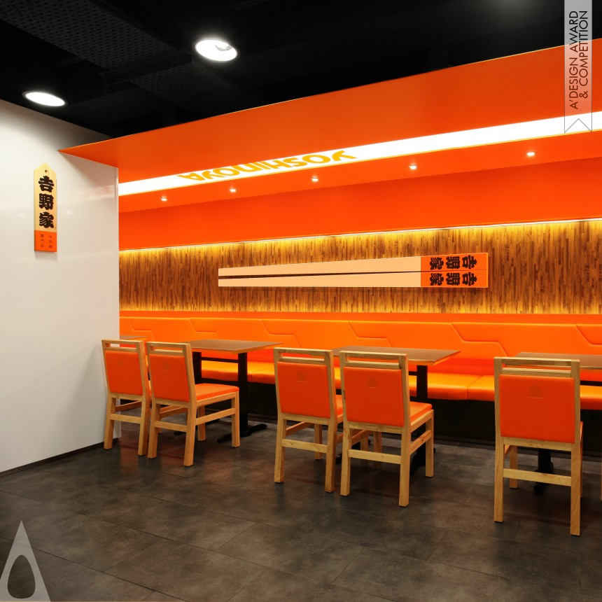 AS Design's Yoshinoya Fast Food Restaurant