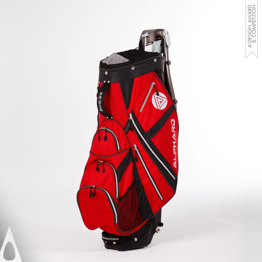 Alex Tse Golf bag & push cart combination