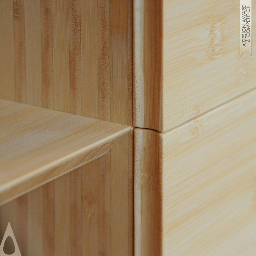 Bamboo Credenza - Silver Furniture Design Award Winner