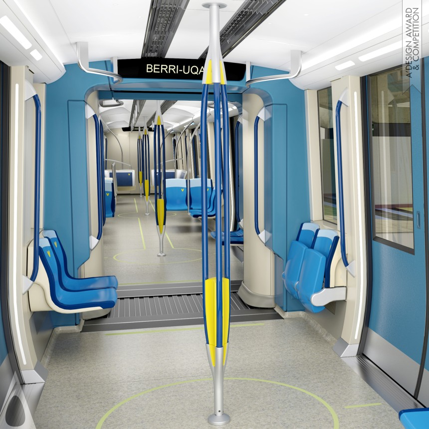 Azur: Montreal Metro Cars designed by Labbe Designers