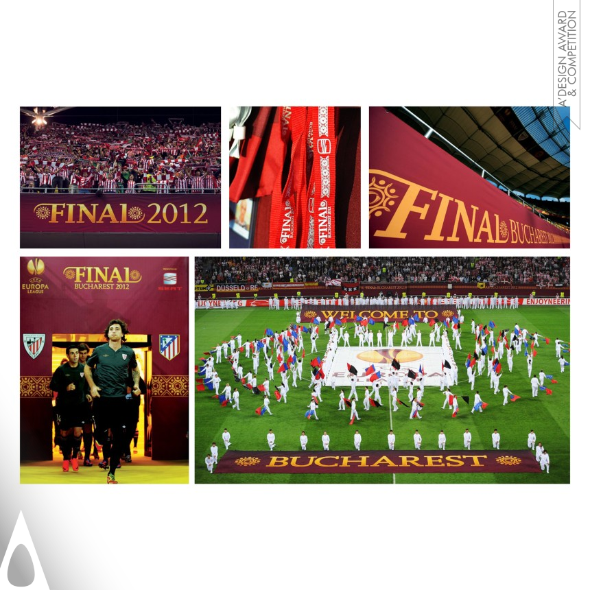 Cristian Cook's UEFA Europa League Final 2012 Event branding