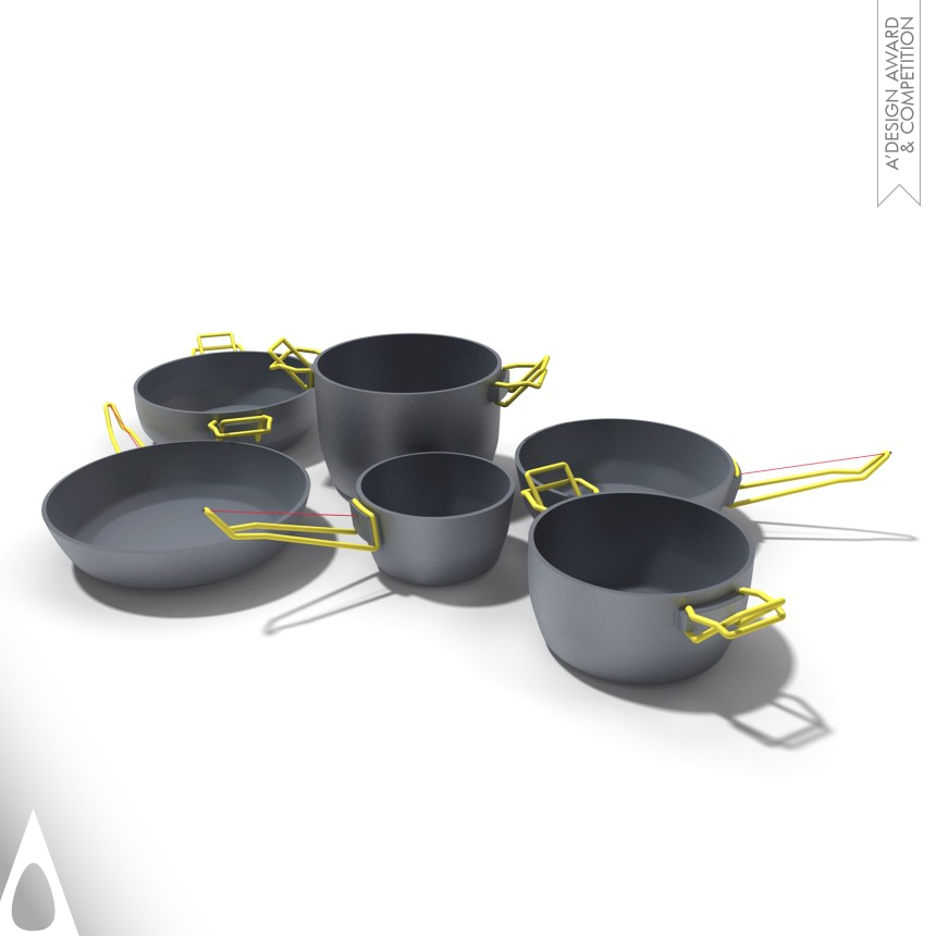 Bronze Bakeware, Tableware, Drinkware and Cookware Design Award Winner 2013 MiMì Cookware Set 