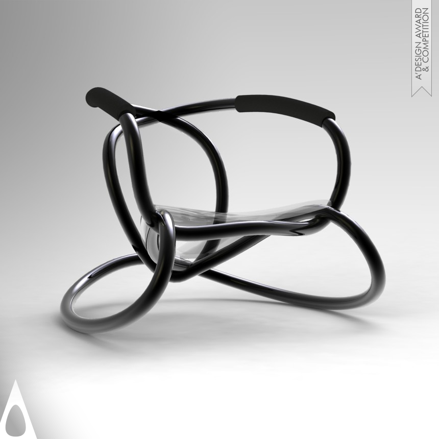 Bronze Furniture Design Award Winner 2013 Wire Rocking Chair 