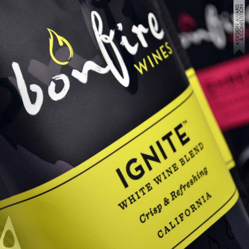 Bonfire Wines designed by Eric Steigelman